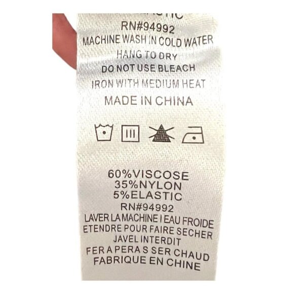 Patrizia Luca Womens Black Sailor Button Ponte Knit Skinny Pants Sz XL New - Picture 7 of 8